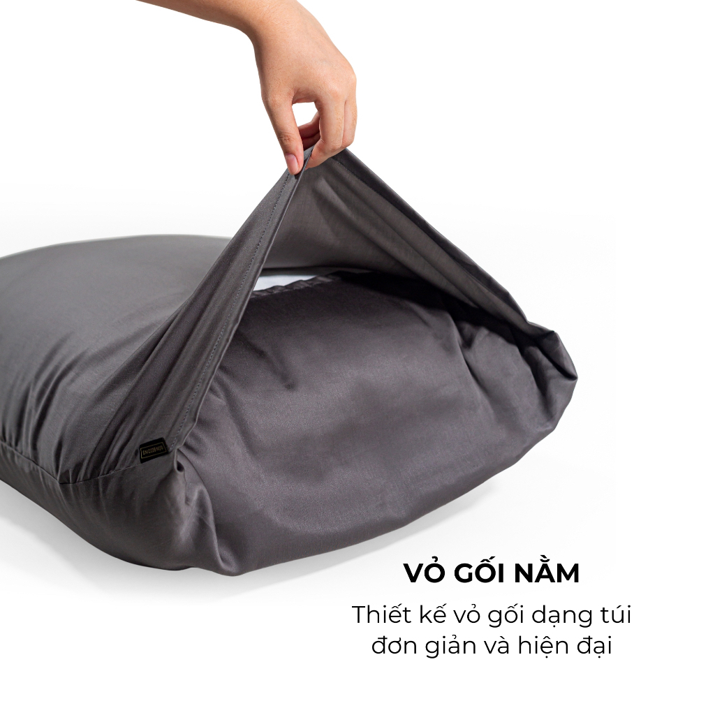 [Luxury] Vỏ Gối Nằm Lụa Tencel Phong Cách Sang Trọng 50x70 cm