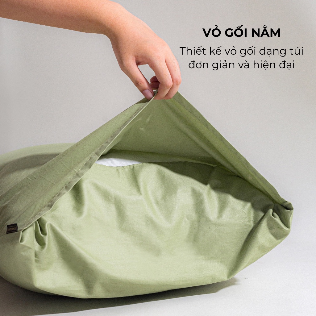 [Pastel] Bộ Ga Gối Cotton 100% Phong Cách Nhẹ Nhàng