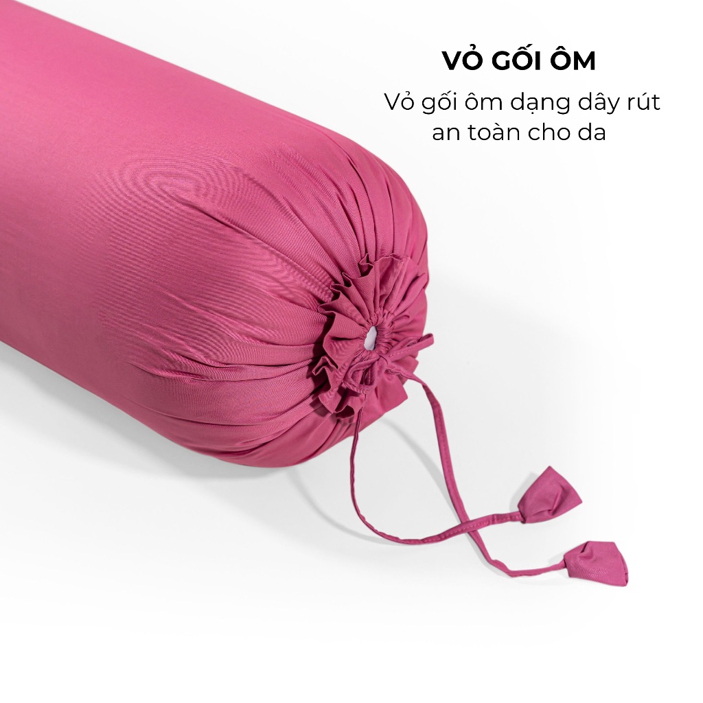 [Vibrant] Vỏ gối ôm Cotton 100% Phong Cách Nổi Bật 37x105 cm