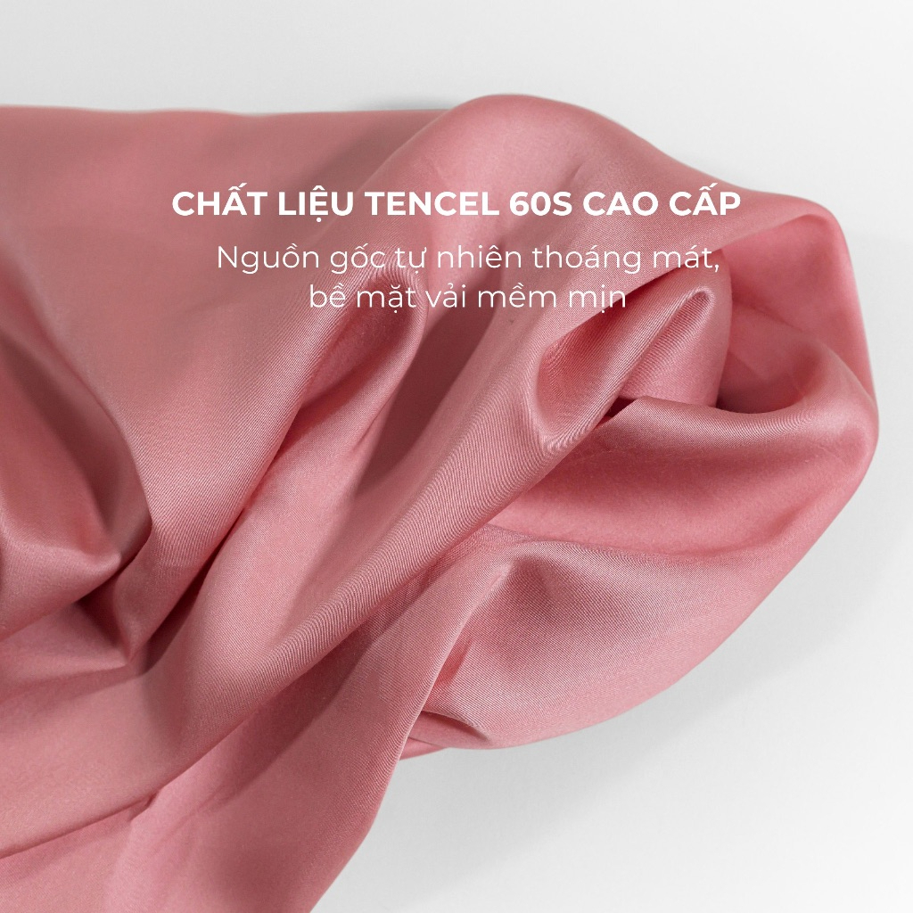 [Vibrant] Vỏ Gối Ôm Lụa Tencel Phong Cách Nổi Bật 37x105 cm