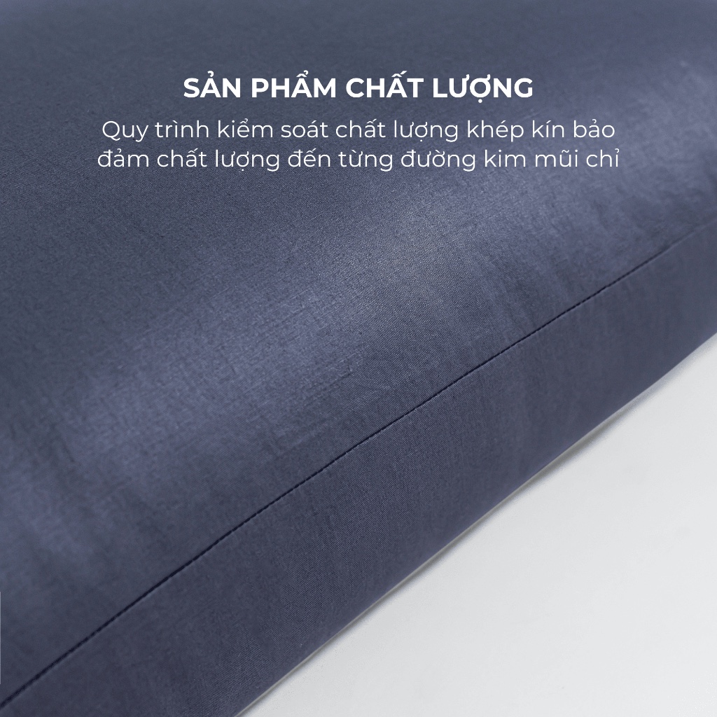 [Luxury] Vỏ Gối Nằm Cotton 100% Phong Cách Sang Trọng 50x70cm