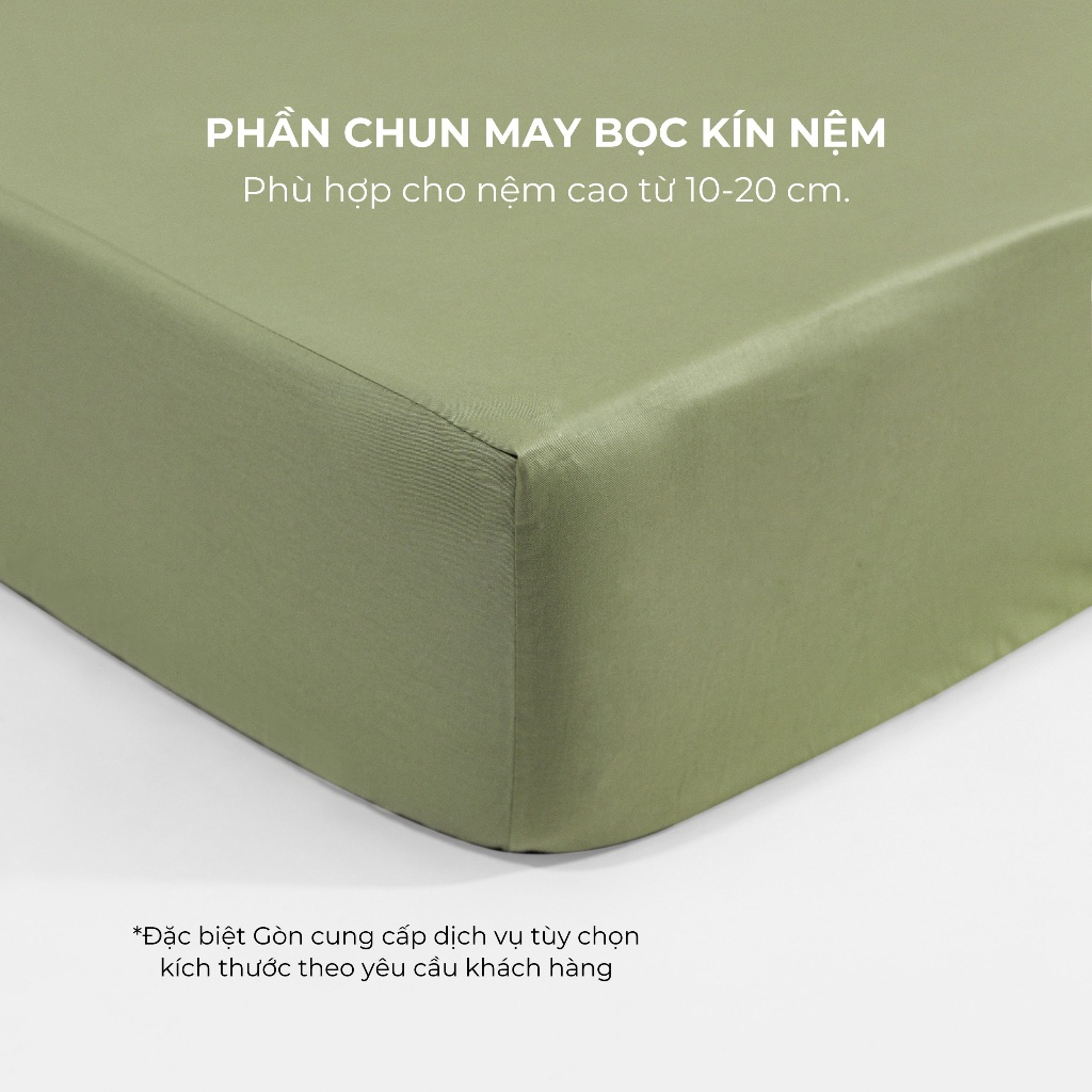 [Elegant] Bộ Ga Gối Cotton 100% Phong Cách Thanh Lịch