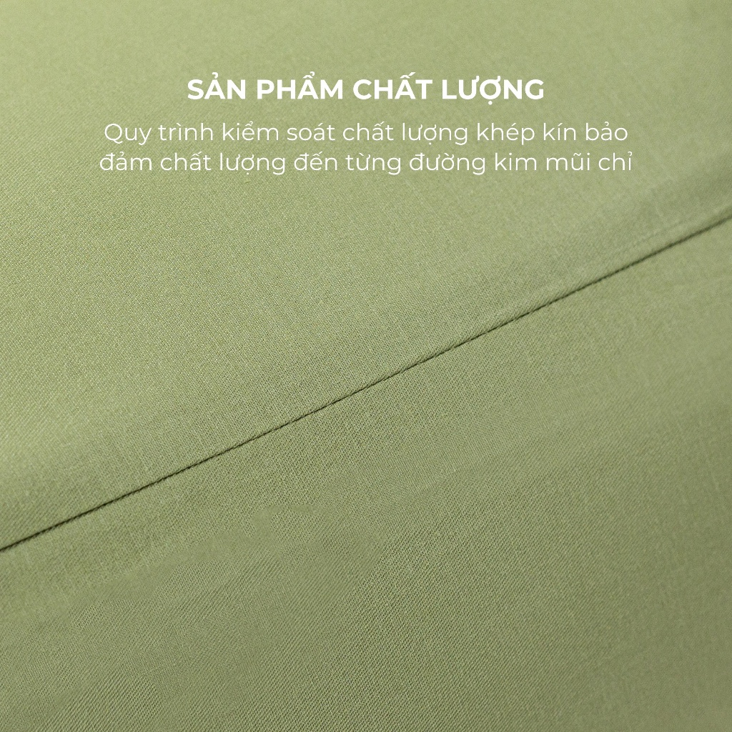 [Luxury] Bộ Ga Gối Cotton 100% Phong Cách Sang Trọng