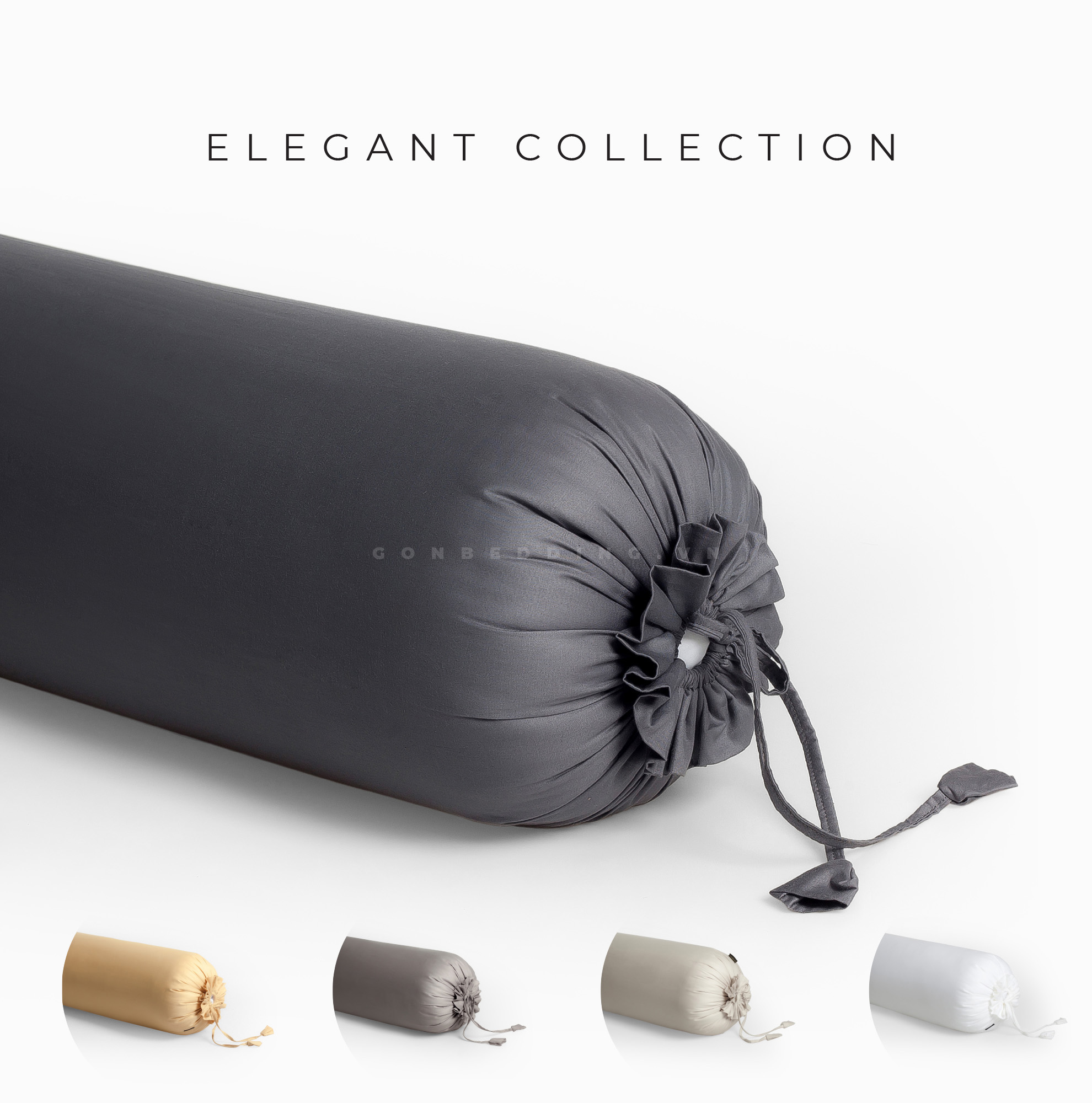 [Elegant] 100% Cotton Bolster Case Elegant Style 37x105 cm